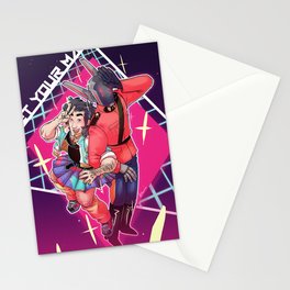 80s Fashion Stationery Cards