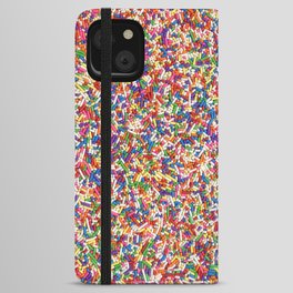 Rainbow Sprinkles iPhone Wallet Case