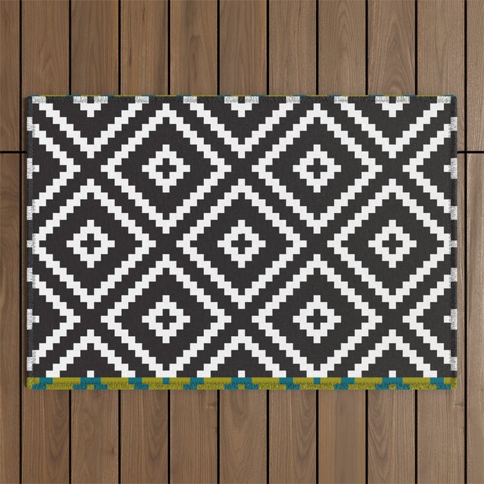 IKEA Lappljung Ruta Inverse Outdoor Rug by Dizzy Moments | Society6