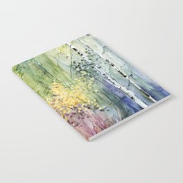 4 Season watercolor collection - summer Notebook