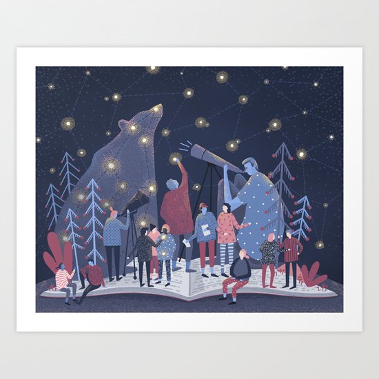 Astronomers Art Print