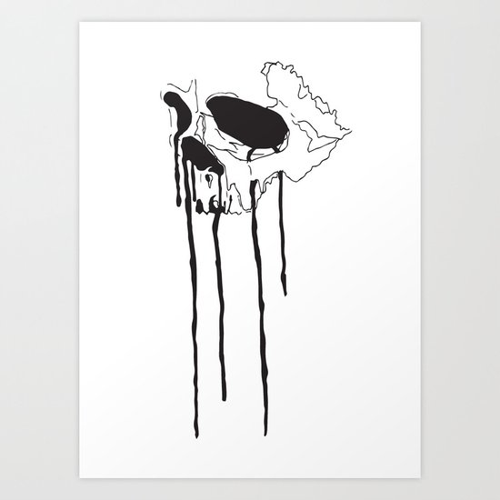 Skull #1 Art Print