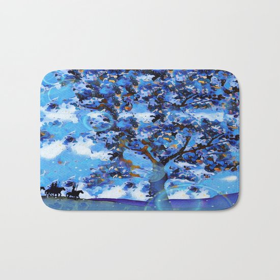 Plum Tree Hills Bath Mat