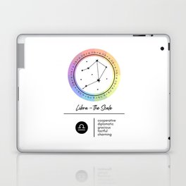 Libra Zodiac | Color Wheel Laptop Skin