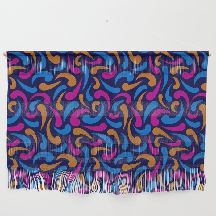 Fiesta Abstract Swirls Wall Hanging