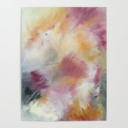Beautiful Abstract Evening Star Dance Poster