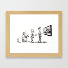 The Can't Haves Framed Art Print