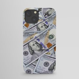 Dollars for good luck iPhone Case
