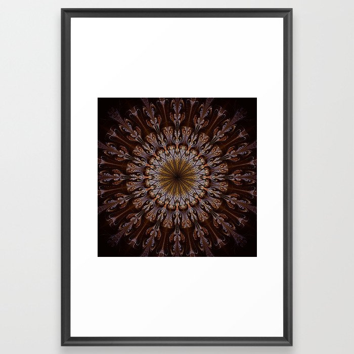 symmetry-1 Framed Art Print