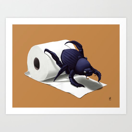 Shit Happens! (Colour) Art Print