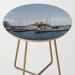 Lakefront in Vermont Side Table
