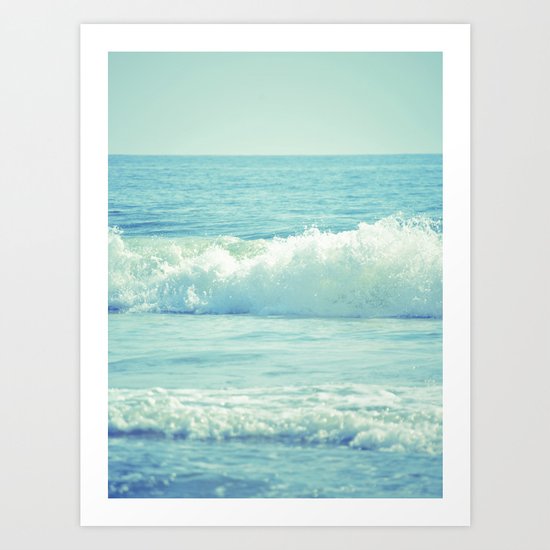 The Waves Art Print