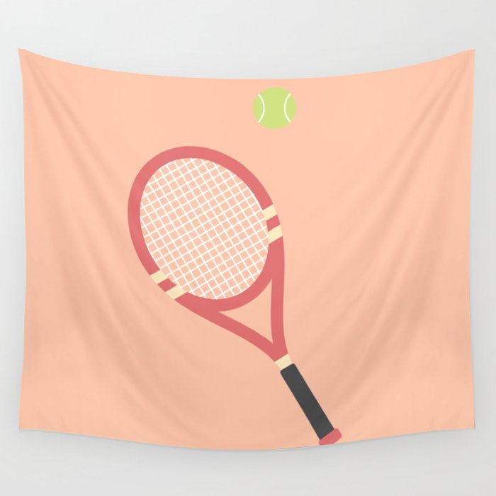 #19 Tennis Wall Tapestry