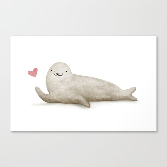 Seal of Approval Canvas Print