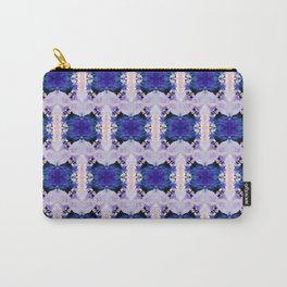 If You Please (Abstract Painting) Carry-All Pouch | Abstract, Swirl, Acrylic, Bold, Other, Oil, Palette, Cool, Pattern, Paint 