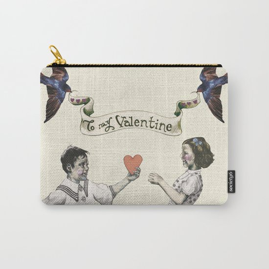 To My Valentine Carry-All Pouch