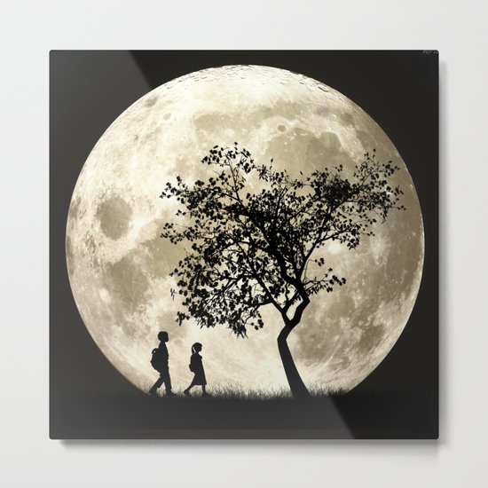 Full Moon Metal Print