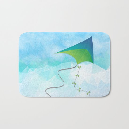 Let's Go Fly a Kite! Bath Mat