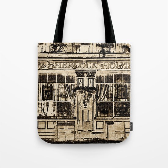 The Sherlock Holmes Pub London Tote Bag
