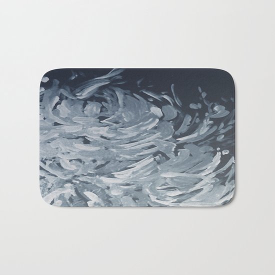 Abstract flowers 25 Bath Mat