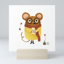 Tea Mouse Mini Art Print