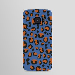 Blue Jungle - Leopard Pattern Android Case | Kitten, Nature, Minimal, Cat, Vintage, Cats, Abstract, Exotic, Retro, Color 