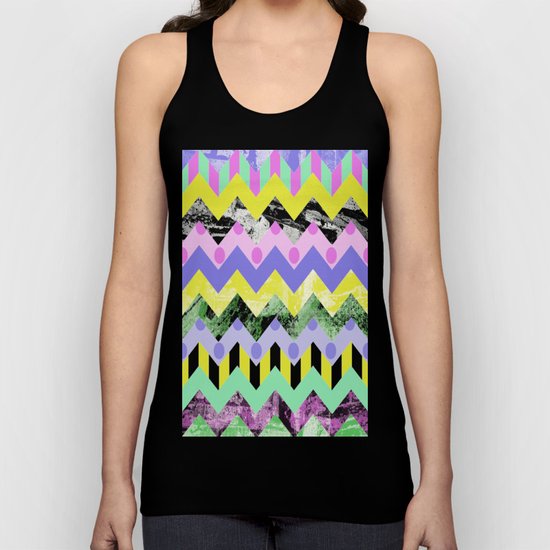 Zig This & Zag That! Unisex Tank Top