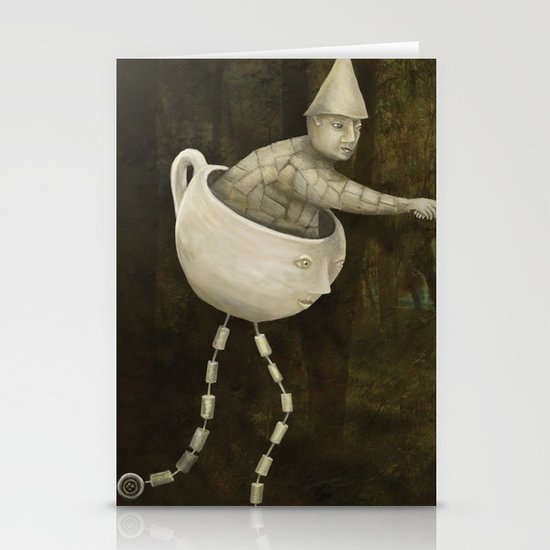 Teacup Greetings Stationery Cards
