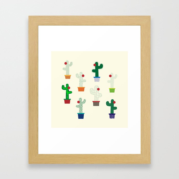 The Cactus! Framed Art Print