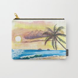 Sunset And Dreams at Lanikai Beach Hawaii USA Carry-All Pouch