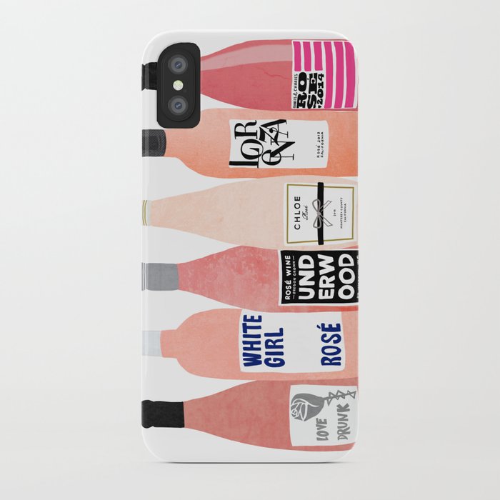 rose bottles iphone case