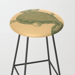 Flowering Cactus Bar Stool