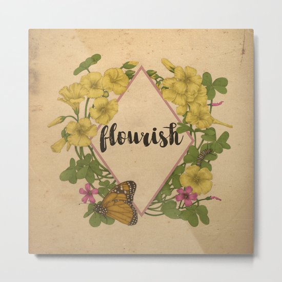 Flourish Metal Print