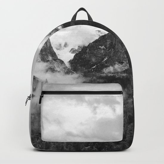 Foggy morning Backpack