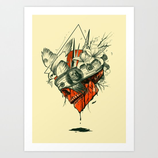 Blind Art Print