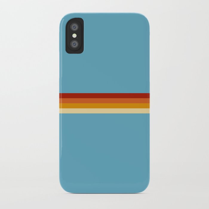 Losna - Classic Retro Summer Stripes iPhone Case