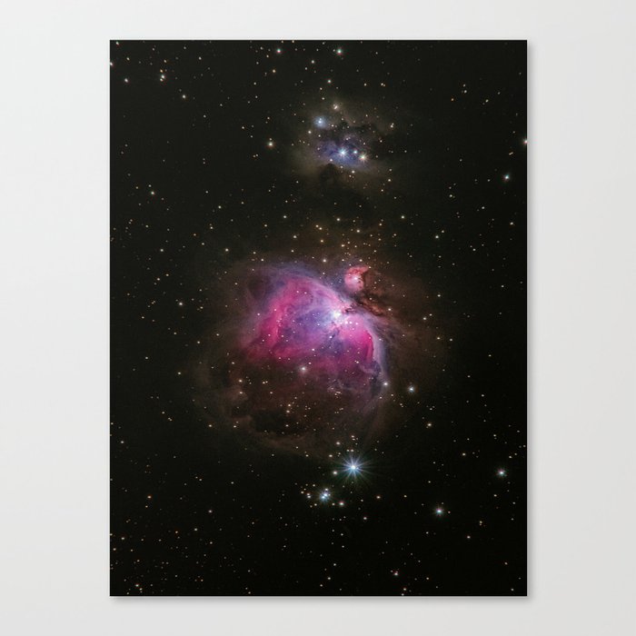 Dark galaxy Canvas Print