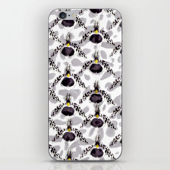 Orchid Pattern II iPhone & iPod Skin