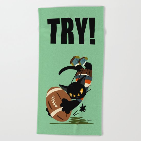 Try! Beach Towel
