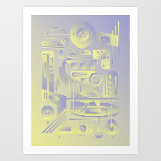 Geometromorphic Future Art Print