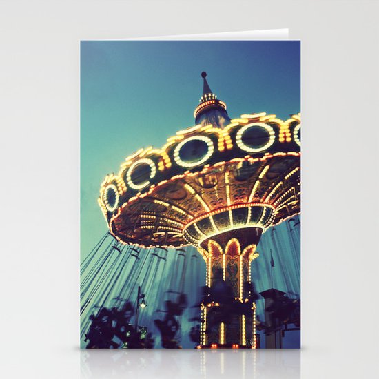 Blue Hour at the Carnival Stationery Cards