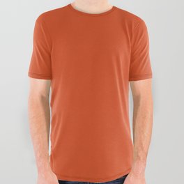 Deepest Spice Orange All Over Graphic Tee