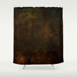 Brown grunge background, artistic dark texture, decorative wall Shower Curtain