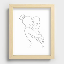 Motherhood Recessed Framed Print