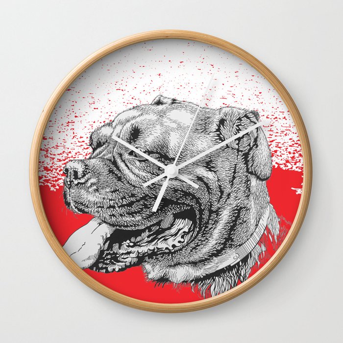 cute furry animal Wall Clock