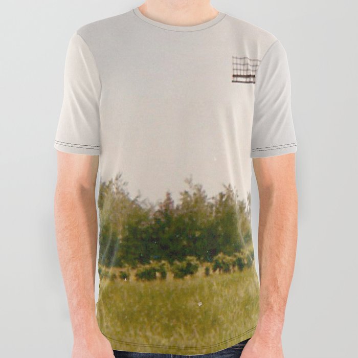 Windmill In Holland All Over Graphic Tee