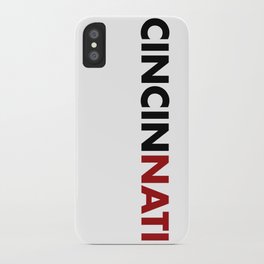 CINCINNATI iPhone Case | Vector, Typography, Graphic Design 