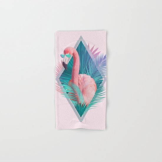 Tropical Leaves Hand & Bath Towel
