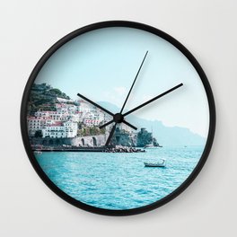 Amalfi Coast Wall Clock