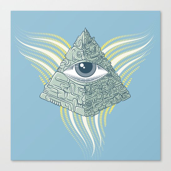 Spiritual resolution Canvas Print